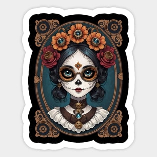 Cog Queen Sticker